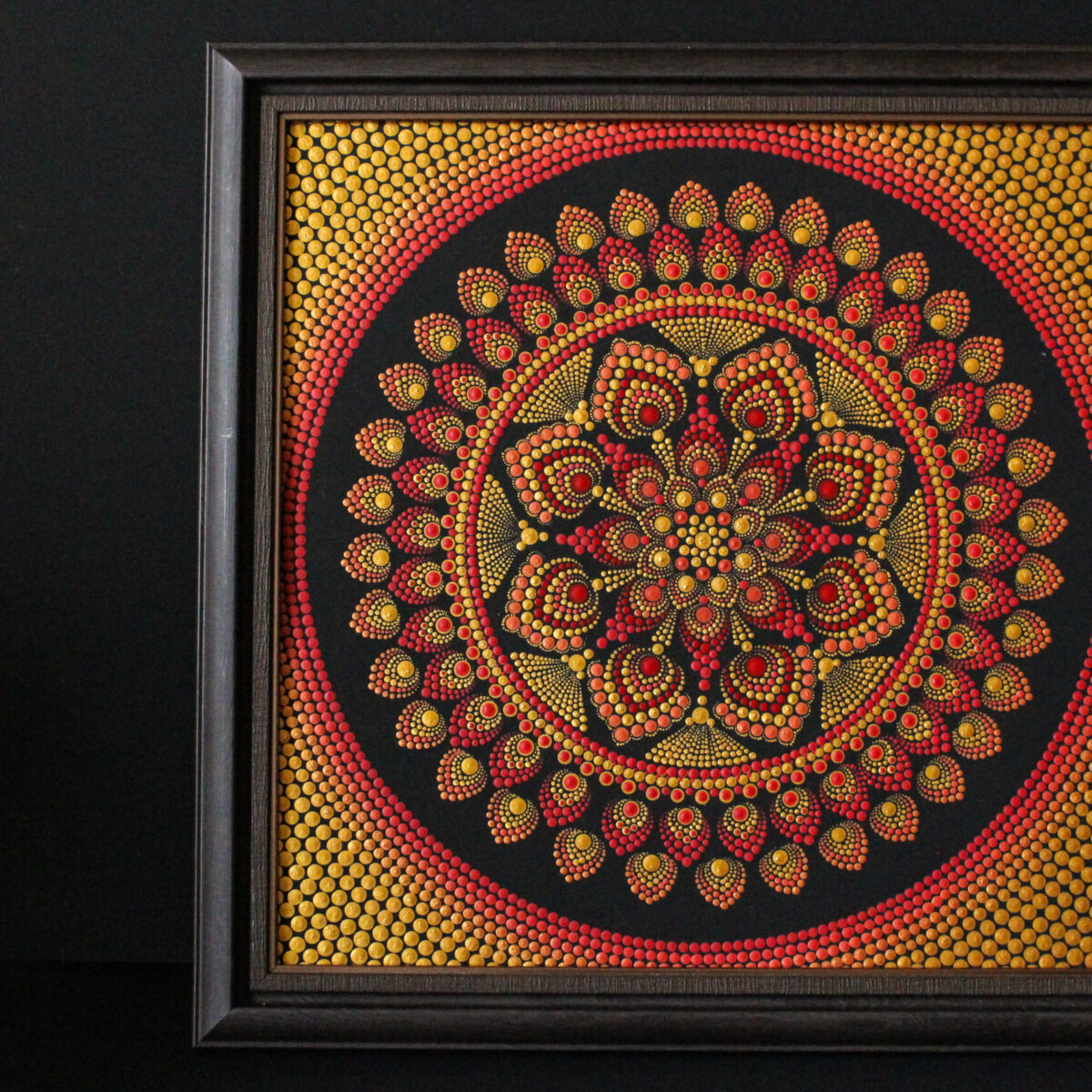 taskuotas mandalos paveikslas